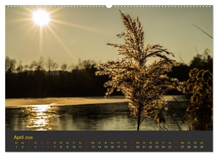 Produktbild: Morgend&auml;mmerung (Wandkalender 2026 DIN A2 quer), CALVENDO Monatskalender