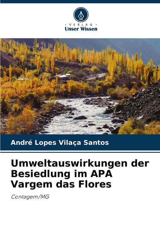Produktbild: Umweltauswirkungen der Besiedlung im APA Vargem das Flores