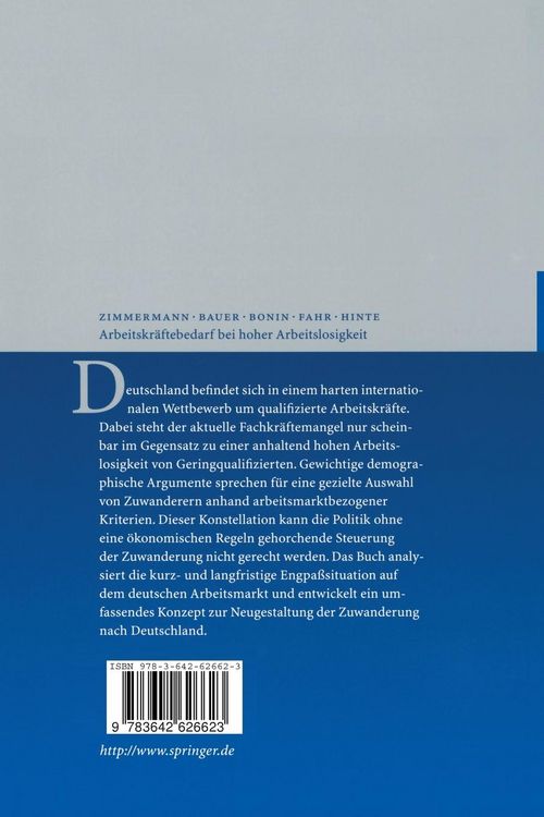Produktbild: Arbeitskr&auml;ftebedarf bei hoher Arbeitslosigkeit