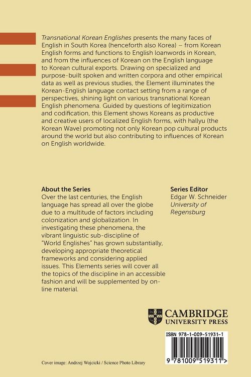 Produktbild: Transnational Korean Englishes