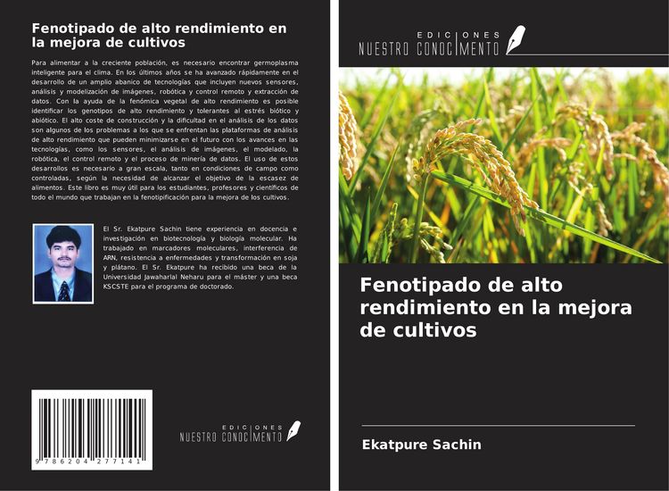 Produktbild: Fenotipado de alto rendimiento en la mejora de cultivos