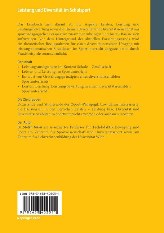 Produktbild: Leistung und Diversit&auml;t im Schulsport