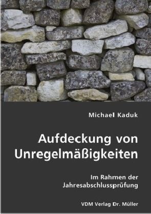 Produktbild: Aufdeckung von Unregelm&auml;&szlig;igkeiten