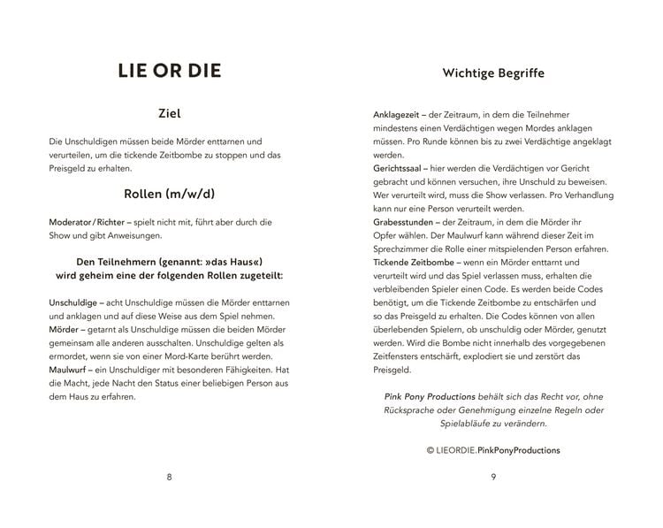 Produktbild: Lie or Die