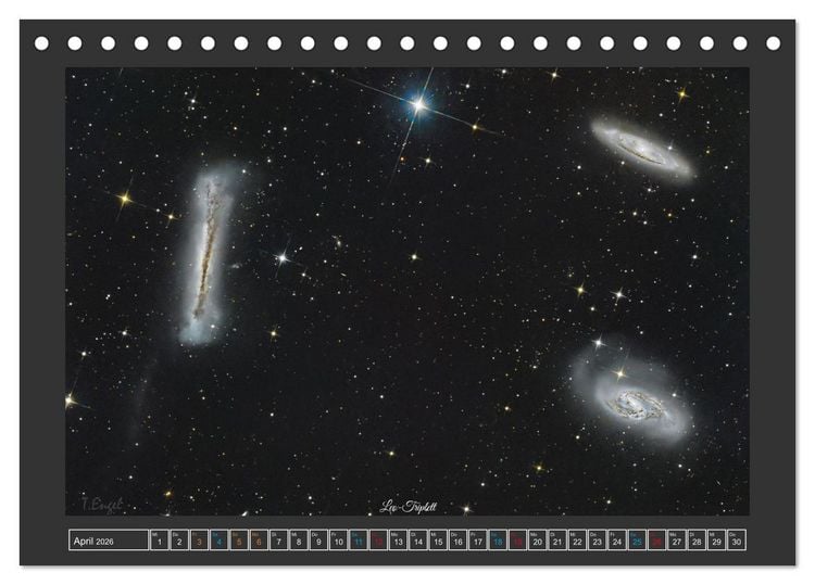 Produktbild: Faszination Universum (Tischkalender 2026 DIN A5 quer), CALVENDO Monatskalender