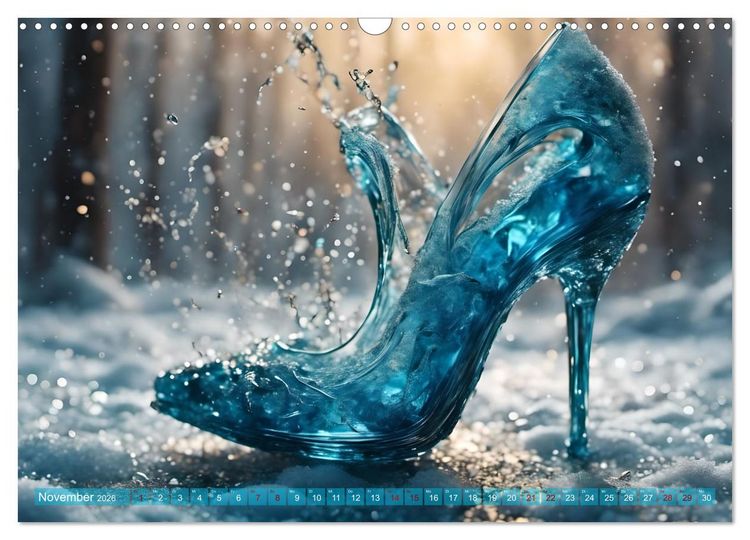 Produktbild: High Heels in Szene gesetzt (Wandkalender 2026 DIN A3 quer), CALVENDO Monatskalender