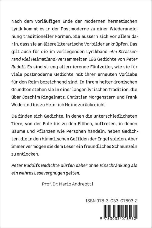 Produktbild: Am Strassenrand viel Heimatland