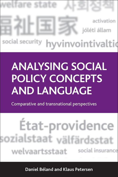 Produktbild: Analysing Social Policy Concepts and Language