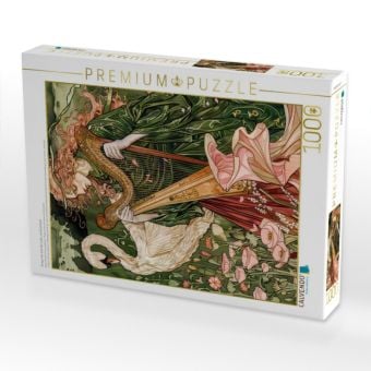 Produktbild: CALVENDO Puzzle Aengus der Gott der Liebe und Sch&ouml;nheit | 1000 Teile Lege-Gr&ouml;&szlig;e 64x48cm Foto-Puzzle f&uuml;r gl&uuml;ckliche Stunden