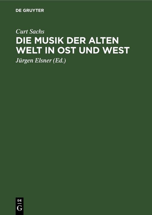 Produktbild: Die Musik der Alten Welt in Ost und West