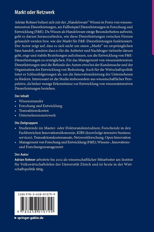 Produktbild: Markt oder Netzwerk