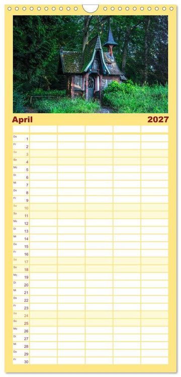 Produktbild: Familienplaner 2027 - &Uuml;berlingen am sch&ouml;nen Bodensee mit 5 Spalten (Wandkalender, 21 x 45 cm) CALVENDO