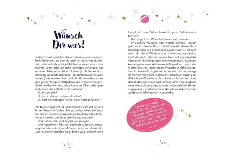 Produktbild: Liebes Universum, ich w&uuml;nsche mir &hellip;
