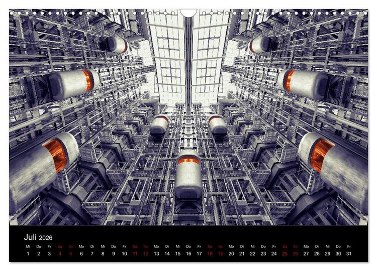 Produktbild: Welt der Aufz&uuml;ge (Wandkalender 2026 DIN A3 quer), CALVENDO Monatskalender