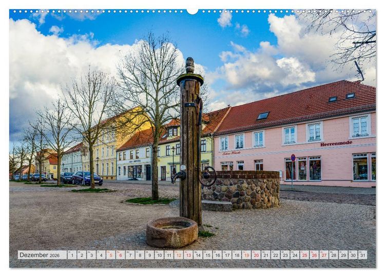 Produktbild: Templin Impressionen (Wandkalender 2026 DIN A2 quer), CALVENDO Monatskalender