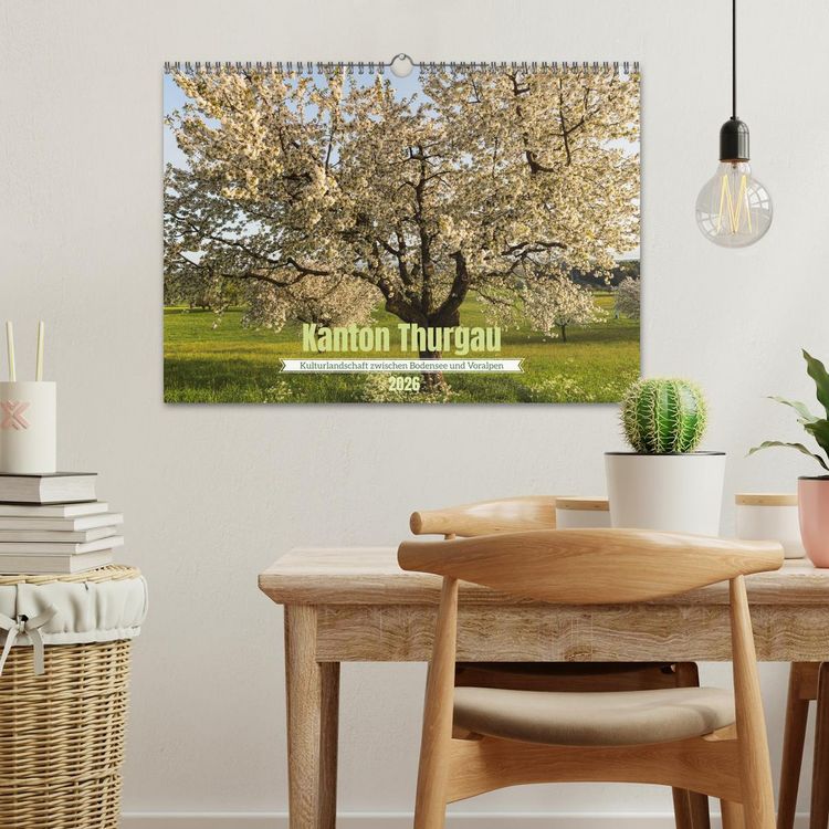 Produktbild: Kanton Thurgau (Wandkalender 2026 DIN A3 quer), CALVENDO Monatskalender