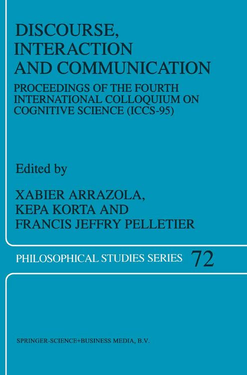 Produktbild: Discourse, Interaction and Communication