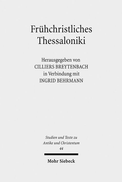 Produktbild: Fr&uuml;hchristliches Thessaloniki