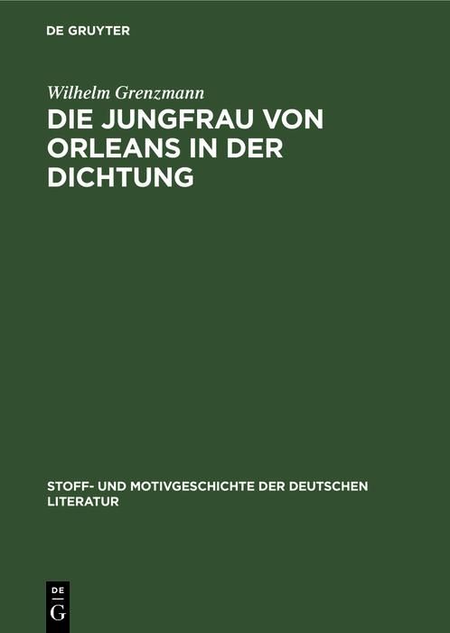 Produktbild: Die Jungfrau von Orleans in der Dichtung