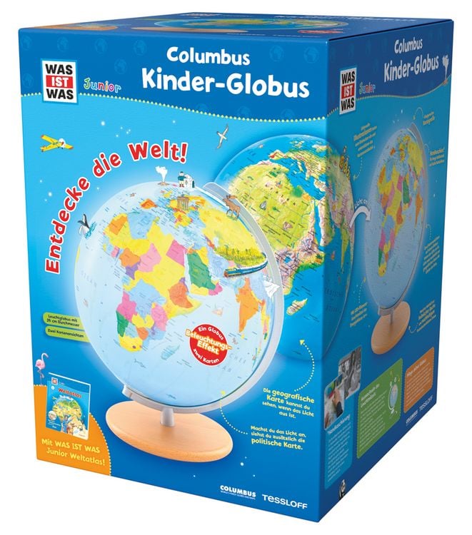 Produktbild: WAS IST WAS Junior Columbus Kinder-Globus
