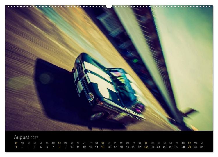 Produktbild: Classic BMW Racing (Wandkalender 2027 DIN A2 quer), CALVENDO Monatskalender