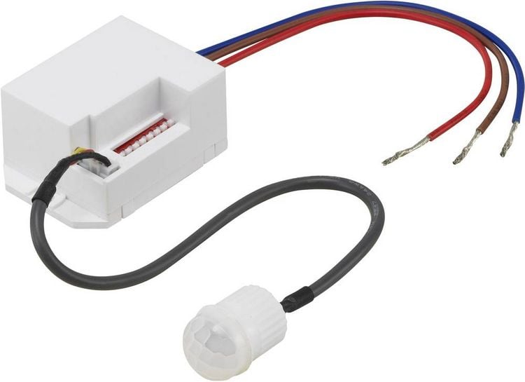Produktbild: Renkforce 1362990 Einbau, Decke PIR-Bewegungsmelder 360&deg; Relais Wei&szlig; IP20