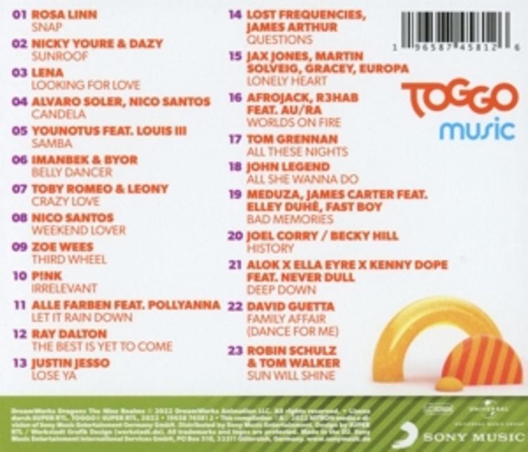 Produktbild: TOGGO music 62