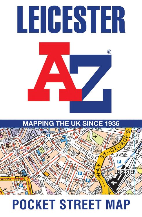 Produktbild: Leicester Pocket Street Map