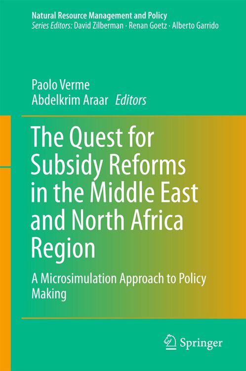 Produktbild: The Quest for Subsidy Reforms in the Middle East and North Africa Region