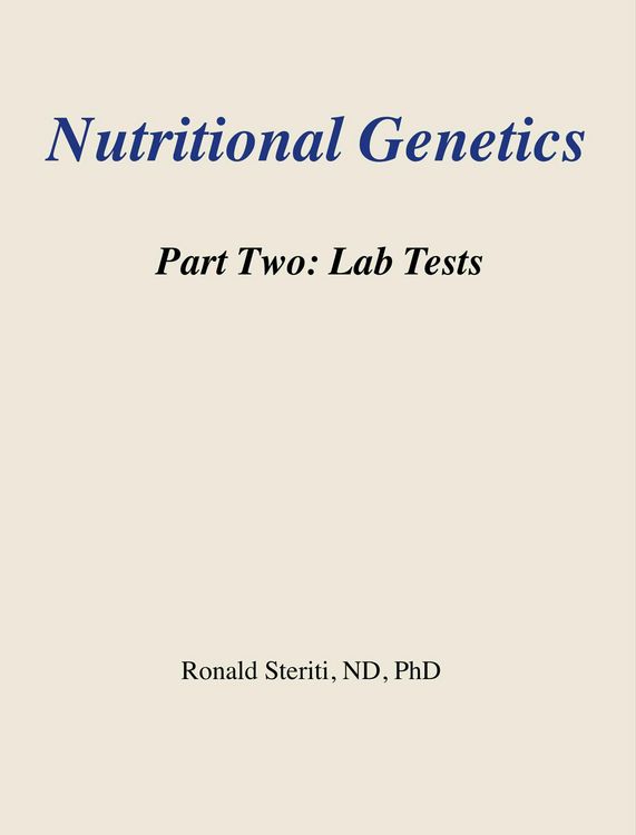 Produktbild: Nutritional Genetics Part 2: Labs