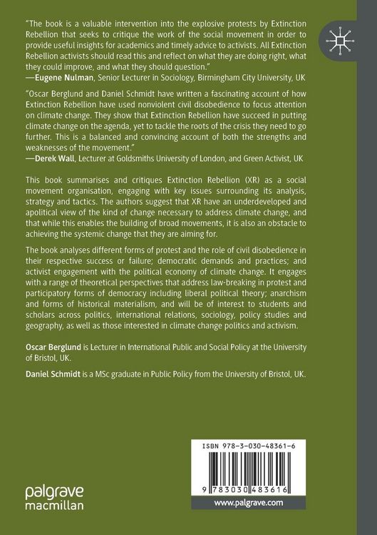 Produktbild: Extinction Rebellion and Climate Change Activism