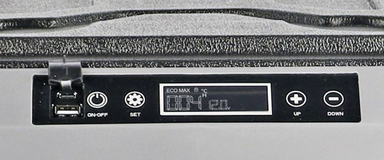 Produktbild: Tripcool C053-040 Minik&uuml;hlschrank/Partyk&uuml;hler Kompressor 12 V/DC, 24 V/DC Schwarz (matt) 40 l