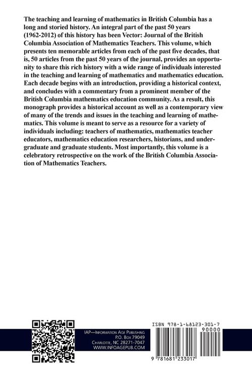 Produktbild: Selected Writings from the Journal of the British Columbia Association of Mathematics Teachers