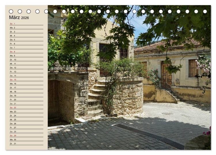 Produktbild: Gro&szlig;er Grieche Kreta (Tischkalender 2026 DIN A5 quer), CALVENDO Monatskalender