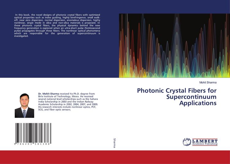 Produktbild: Photonic Crystal Fibers for Supercontinuum Applications
