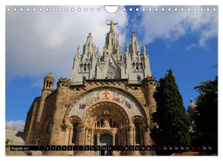 Produktbild: Barcelona - Stadt des Modernisme (Wandkalender 2027 DIN A4 quer), CALVENDO Monatskalender