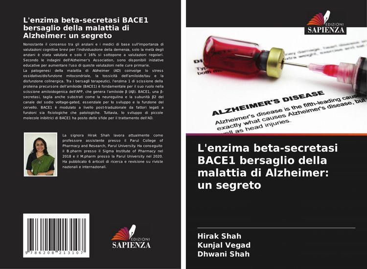 Produktbild: L'enzima beta-secretasi BACE1 bersaglio della malattia di Alzheimer: un segreto