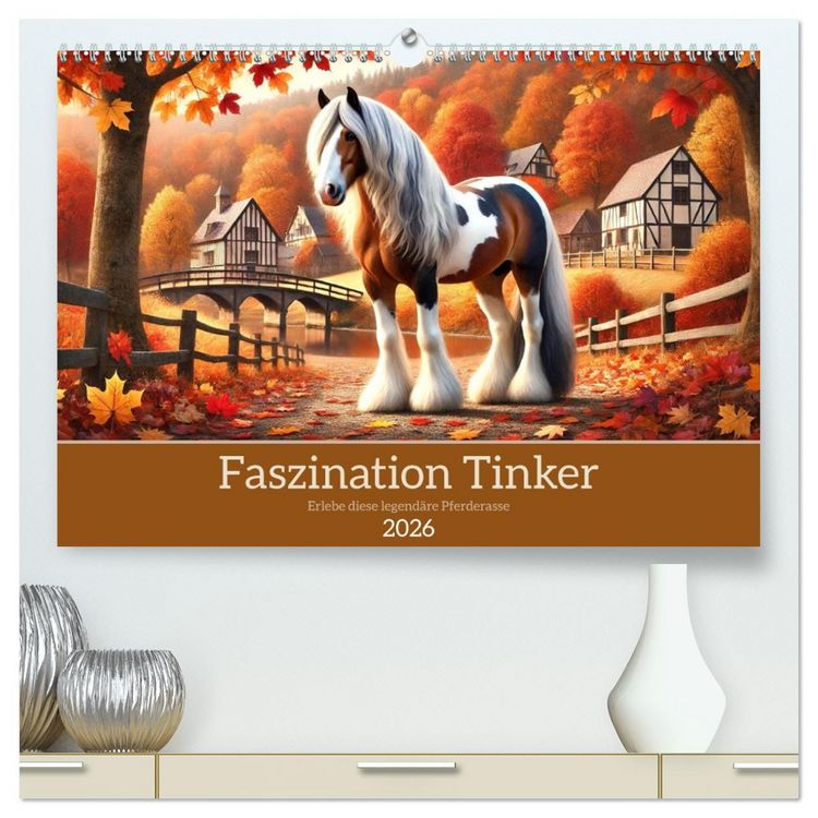 Produktbild: Faszination Tinker (hochwertiger Premium Wandkalender 2026 DIN A2 quer), Kunstdruck in Hochglanz