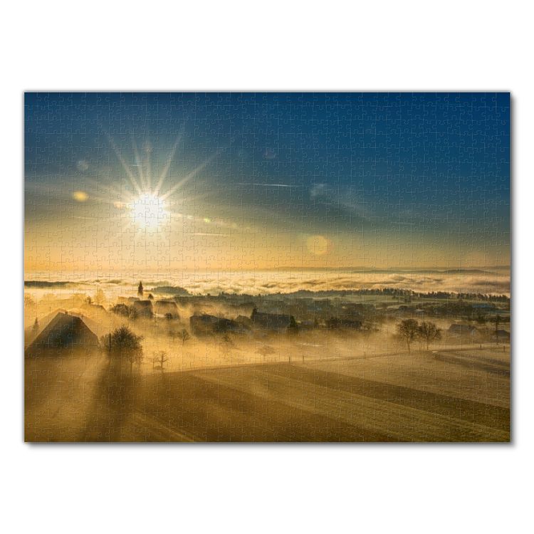 Lais Puzzle Snowdonia Landschaft Wales – 1000 Teile, Hochwertige Motivpuzzle Für Erwachsene