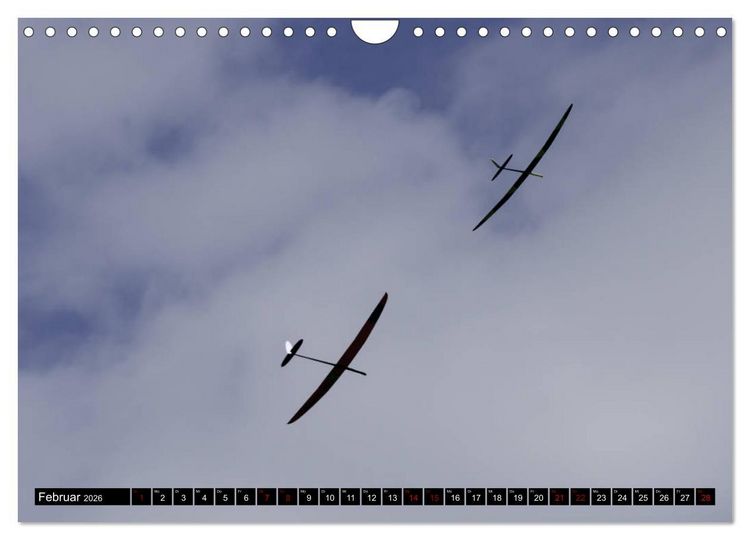 Produktbild: F-5J Segler, Bilder zur Bavarian Open Serie (Wandkalender 2026 DIN A4 quer), CALVENDO Monatskalender