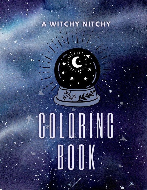 Produktbild: A Witchy Nitchy Coloring Book