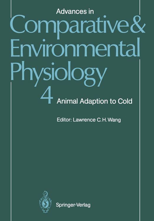 Produktbild: Advances in Comparative and Environmental Physiology