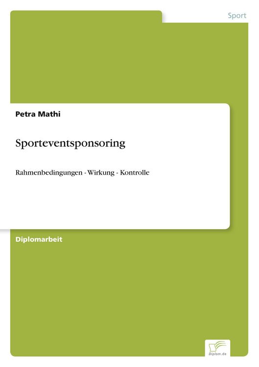 Produktbild: Sporteventsponsoring