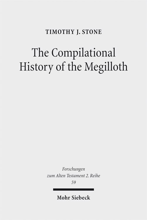 Produktbild: The Compilational History of the Megilloth