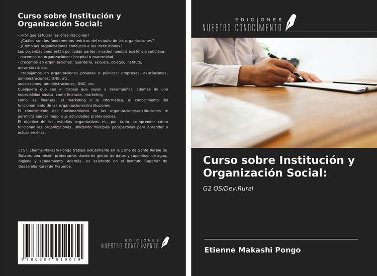 Produktbild: Curso sobre Instituci&oacute;n y Organizaci&oacute;n Social: