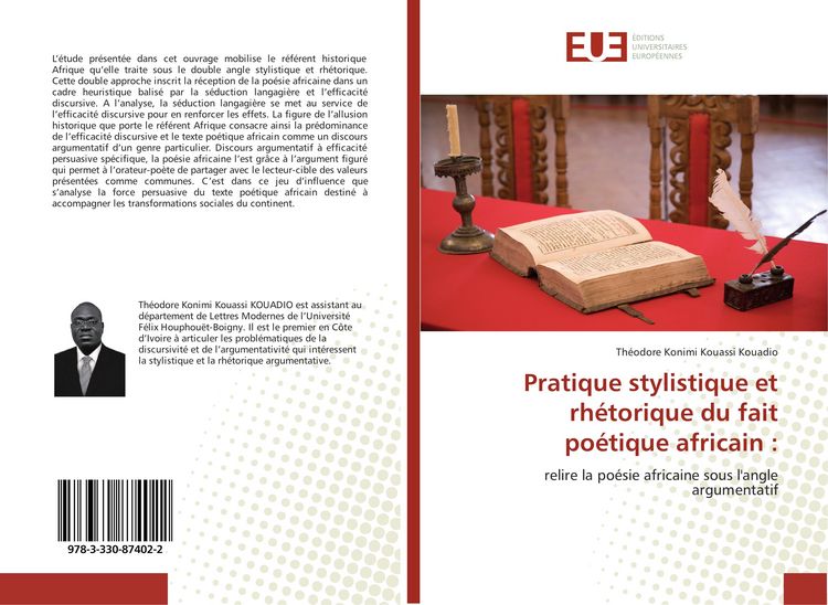 Produktbild: Pratique stylistique et rh&eacute;torique du fait po&eacute;tique africain :