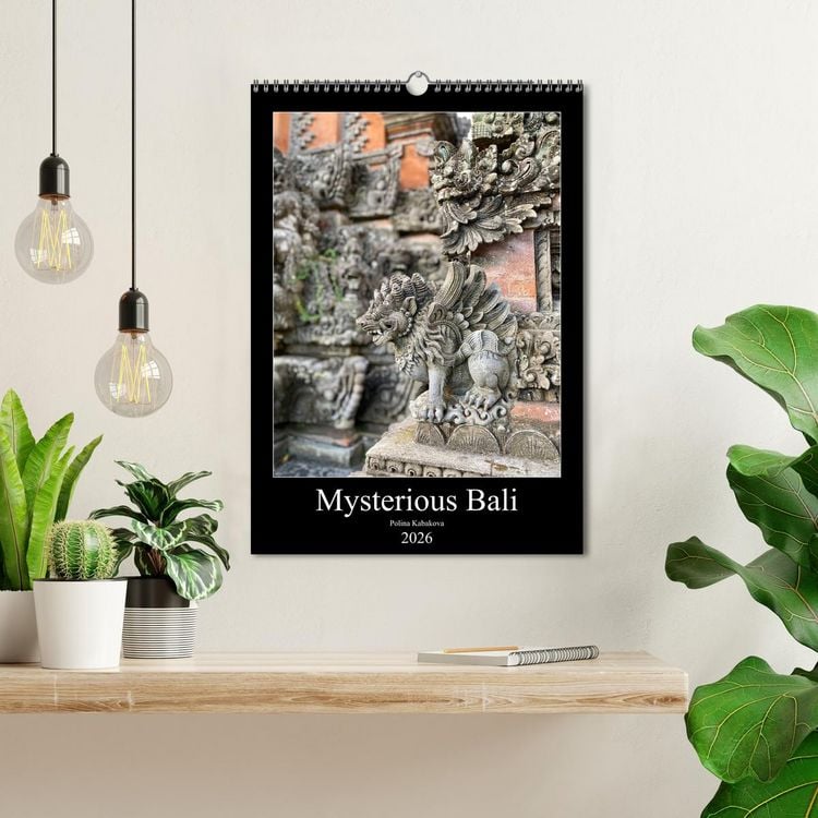 Produktbild: Mysterious Bali (Wall Calendar 2026 DIN A3 portrait), CALVENDO 12 Month Wall Calendar