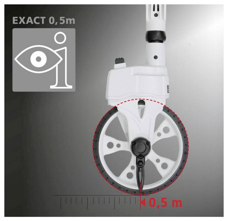 Produktbild: Laserliner Roll-Pilot D12 Messrad 9.99999