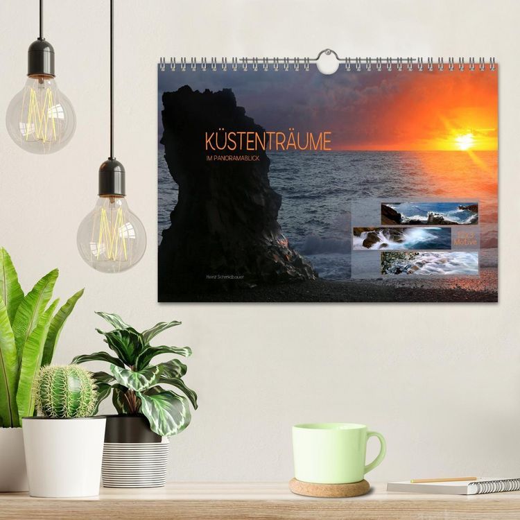 Produktbild: K&uuml;stentr&auml;ume im Panoramablick (Wandkalender 2027 DIN A4 quer), CALVENDO Monatskalender