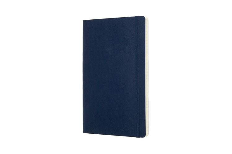 Produktbild: Moleskine Notizbuch Large/A5, Kariert, Soft Cover, Saphir